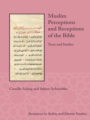 cover image of Muslim Perceptions and Receptions of the Bible